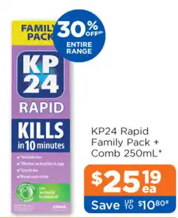 Good Price Pharmacy KP24 Rapid Family Pack offer