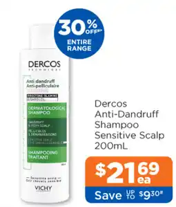 Good Price Pharmacy Dercos Anti-Dandruff Shampoo Sensitive Scalp offer