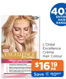 Good Price Pharmacy L'Oréal Excellence Crème Hair Colour offer