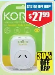 Chemist Warehouse Korjo Wall & USB Charger offer