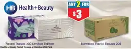 Chemist Warehouse Bamboo Facial Tissues offer