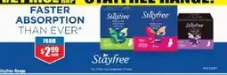 Chemist Warehouse Stayfree Pads offer