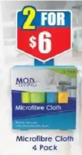 Chemist Warehouse Mod Living Microfibre Cloth offer