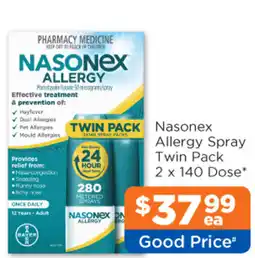 Good Price Pharmacy Nasonex Allergy Spray offer