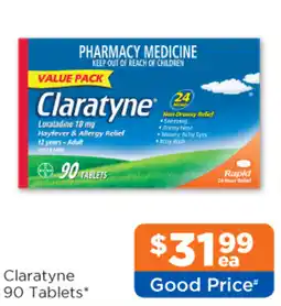 Good Price Pharmacy Claratyne 90 Tablets offer