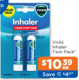 Good Price Pharmacy Vicks Inhaler Twin Pack offer
