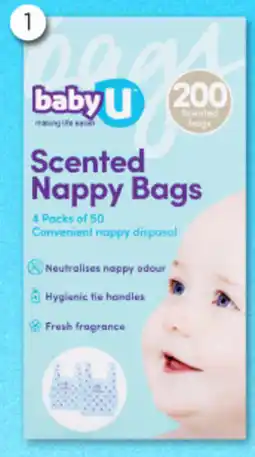 Good Price Pharmacy BabyU Scented Nappy Bags offer