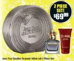 Chemist Warehouse Jean Paul Gaultier Scandal 100ml edt 2 Piece Set offer