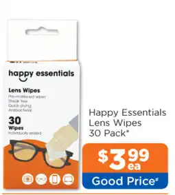 Good Price Pharmacy Happy Essentials Lens Wipes offer