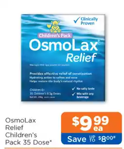 Good Price Pharmacy OsmoLax Relief Children's Pack offer