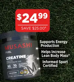 Good Price Pharmacy Musashi Fuel Creatine offer