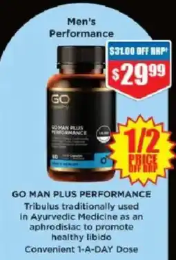 Chemist Warehouse GO Man Plus Performance offer