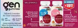 Chemist Warehouse Gen Gummies Millennial Gummies Men's Multivitamin Mixed Berry offer