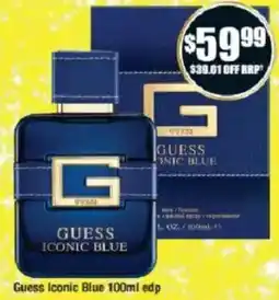 Chemist Warehouse Guess Iconic Blue 100ml edp offer