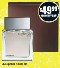 Chemist Warehouse CK Euphoria 100ml edt offer
