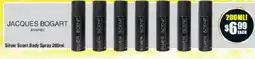 Chemist Warehouse Jacques Bogart Silver Scent Body Spray offer