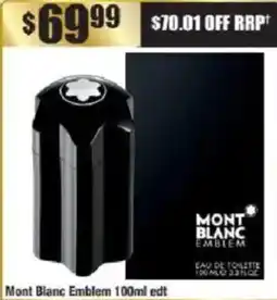 Chemist Warehouse Mont Blanc Emblem edt offer