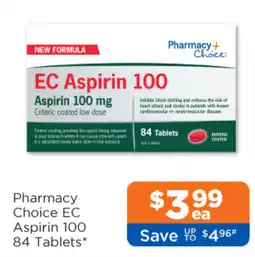 Good Price Pharmacy Pharmacy Choice EC Aspirin 100 offer