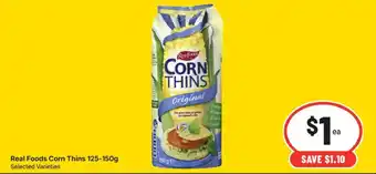 Real Foods Corn Thins