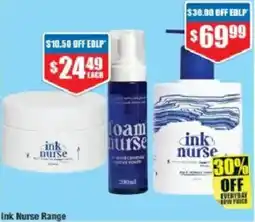 Chemist Warehouse Ink Nurse Range offer
