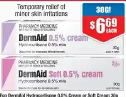 Chemist Warehouse DermAid Hydrocortisone 0.5% Cream offer