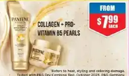 Chemist Warehouse Pantene Collagen + Pro-Vitamin B5 Pearls offer