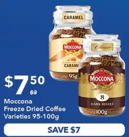Ritchies Moccona Freeze Dried Coffee Varieties offer