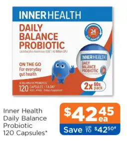 Good Price Pharmacy Inner Health Daily Balance Probiotic offer