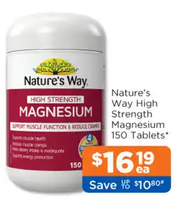 Good Price Pharmacy Nature's Way High Strength Magnesium offer