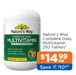 Good Price Pharmacy Nature's Way Complete Daily Multivitamin offer