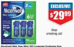 Chemist Warehouse Nicotinell Mini Lozenges offer