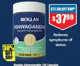 Chemist Warehouse Bioglan Ashwagandha offer