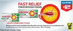 Chemist Warehouse Nurofen Zavance offer
