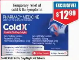 Chemist Warehouse ColdX Cold & Flu Day/Night offer