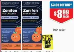 Chemist Warehouse Zenifen for Children offer