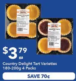 Ritchies Country Delight Tart Varieties offer