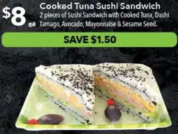 Ritchies Cooked Tuna Sushi Sandwich offer