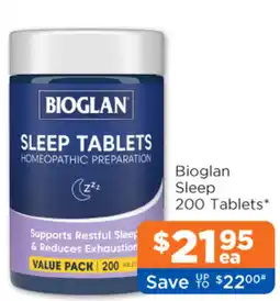 Good Price Pharmacy Bioglan Sleep Tablets offer