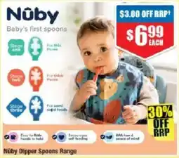 Chemist Warehouse Nuby Baby's first spoons offer