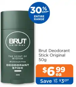 Good Price Pharmacy Brut Deodorant Stick Original offer