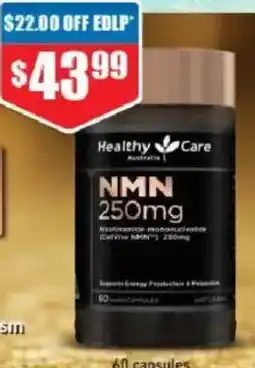 Chemist Warehouse Healthy Care NMN 250mg offer