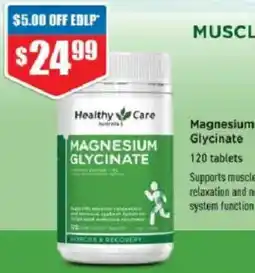 Chemist Warehouse Healthy Care Magnesium Glycinate offer