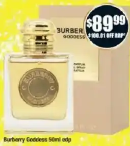 Chemist Warehouse Burberry Goddess 50ml edp offer