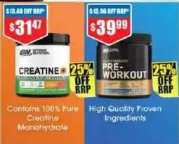Chemist Warehouse Optimum Nutrition Creatine offer