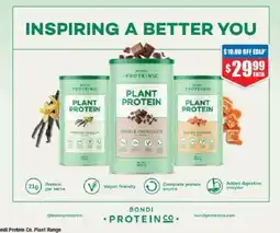 Chemist Warehouse Bondi Protein Co. Plant Protein offer