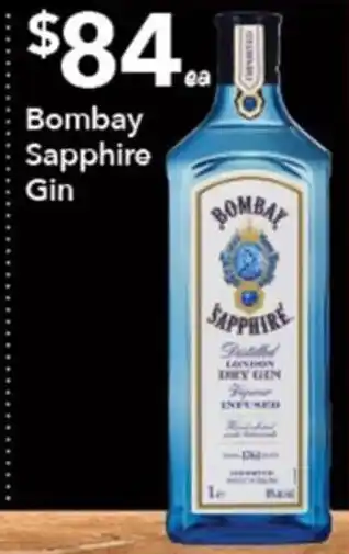 Ritchies Bombay Sapphire Gin offer