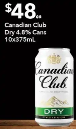 Ritchies Canadian Club Dry offer