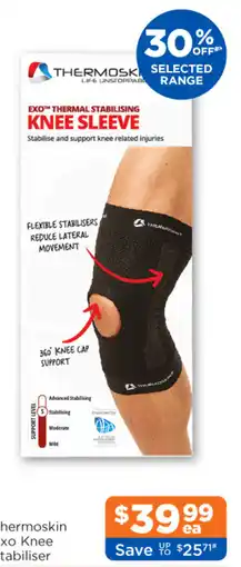 Good Price Pharmacy Thermoskin Exo Knee Stabiliser offer