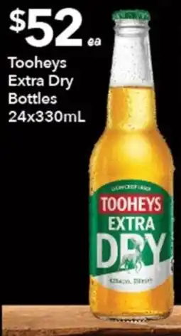Ritchies Tooheys Extra Dry Bottles offer