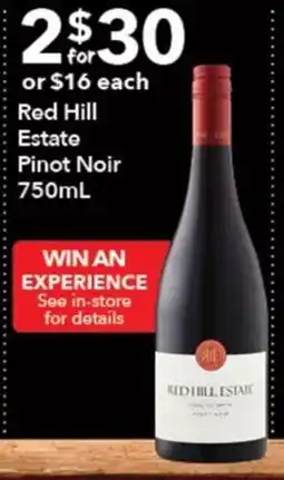 Ritchies Red Hill Estate Pinot Noir offer
